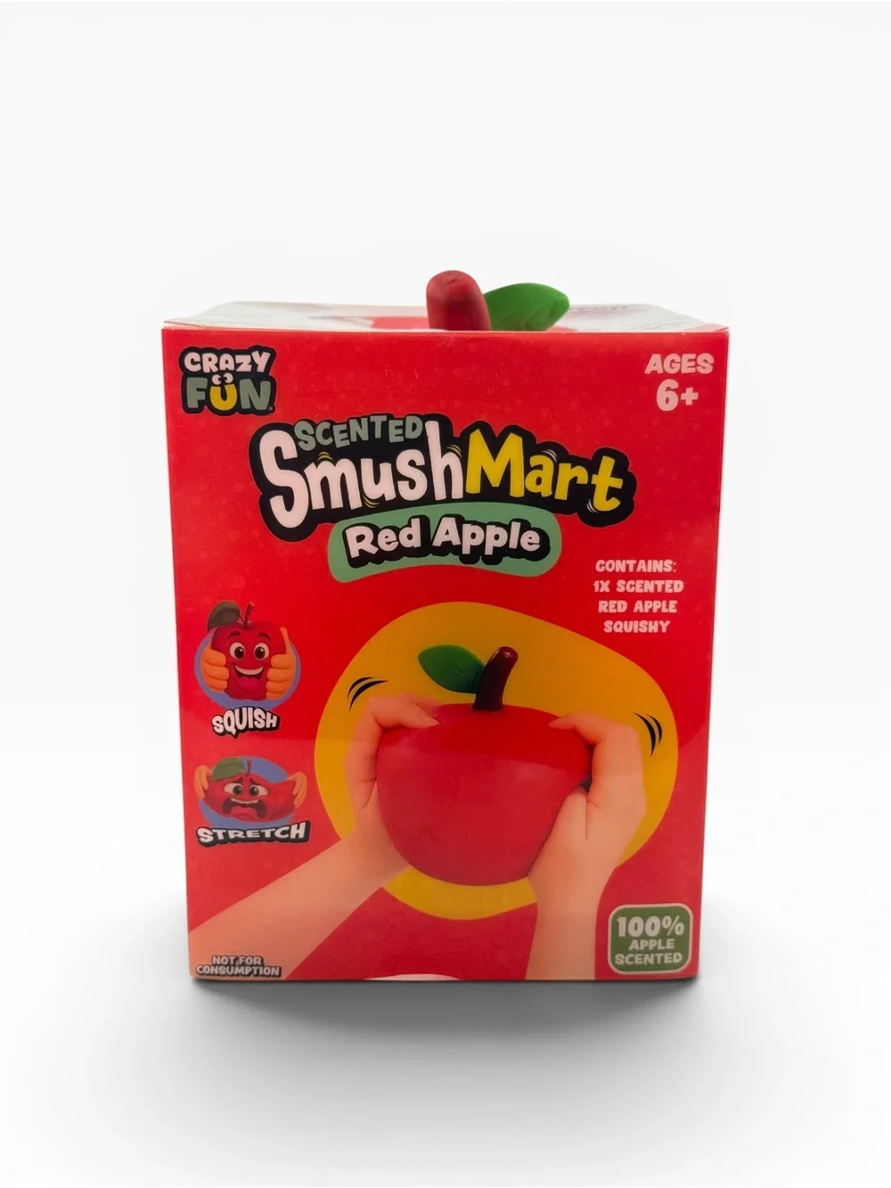 SmushMart Scented Red Apple Squishy Toy